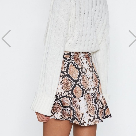 Snake print skirt - Picture 2 of 5
